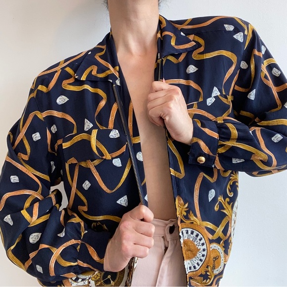 Vintage 90's August Silk brand jacket - Picture 2 of 6